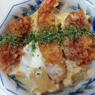 簡単！エビ、かきフライ丼